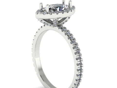 272 Ring for women Model do druku 3D