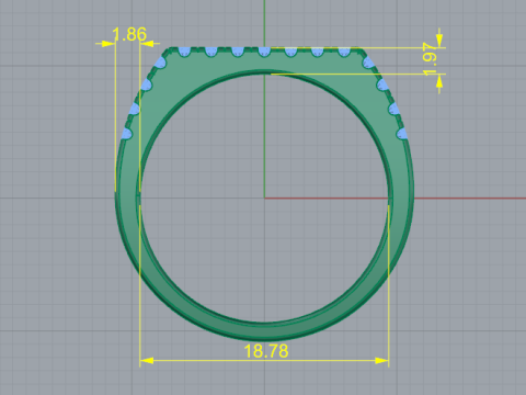 273 Ring 3D Baskı Modeli