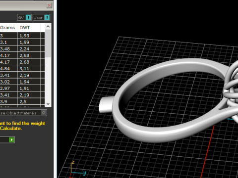 274 Ring for women 3D Baskı Modeli