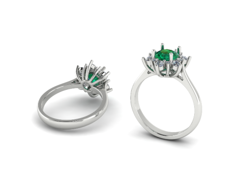 274 Ring for women 3D Baskı Modeli