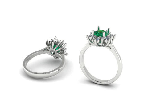 274 Ring for women 3D Print Model