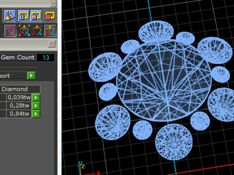 274 Ring for women 3D Print Model