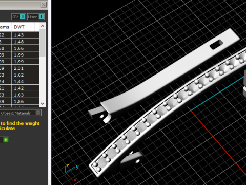 279 耳环 stl 3dm 3D 打印模型