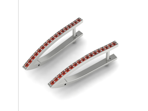 279 耳环 stl 3dm 3D 打印模型