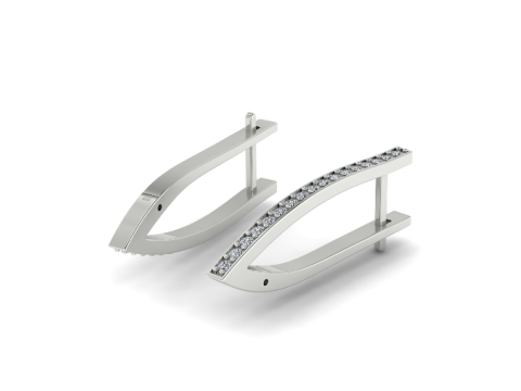 279 耳环 stl 3dm 3D 打印模型