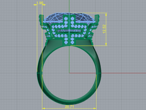 280 Ring stl 3dm 3D-printmodel