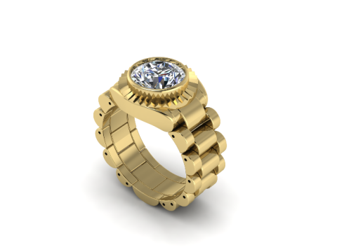283 Ring STL 3DM 3D Print Model