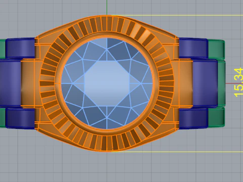 283 Ring STL 3DM 3D Print Model