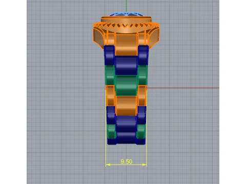 283 Ring STL 3DM 3D Print Model