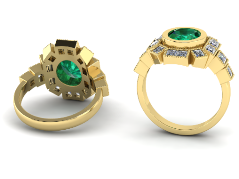 286 Female ring 3D Print Model