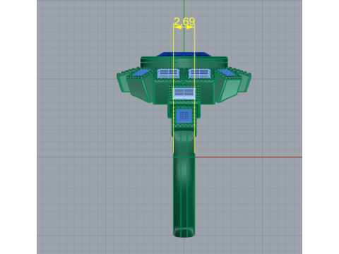 286 Female ring 3D Print Model