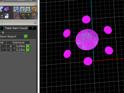 287 Ring with star and patterns stl 3DM 3D Print Model