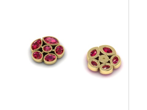 289 Earrings 3D Print Model