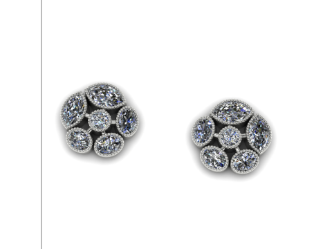 289 Earrings 3D Print Model
