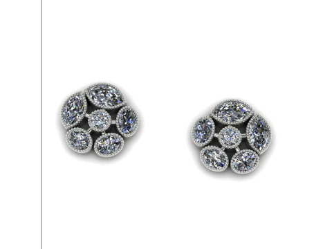 289 Earrings 3D Print Model