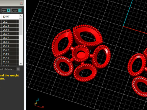 289 Earrings 3D Print Model