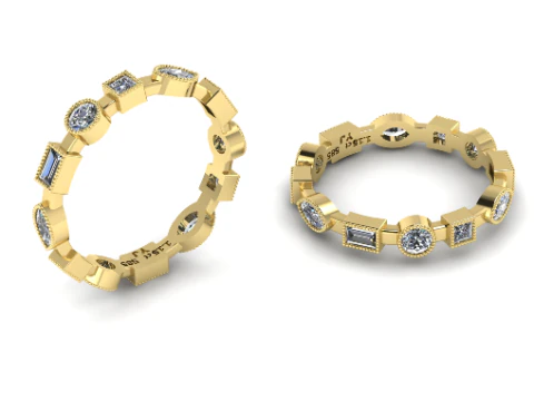 290 Кольцо 3ДМ СТЛ 3D Принт Модель