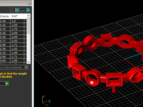 290 Ring 3DM STL 3D Print Model