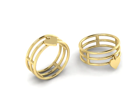 290 リング 3DM STL 3Dプリントモデル