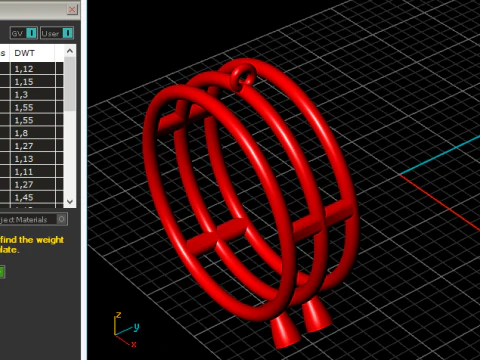 290 Ring 3DM STL 3D Print Model