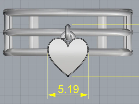 290 Ring 3DM STL 3D Print Model