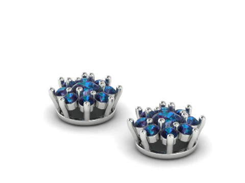 293 Pierścionek z sercem 3294 Kolczyki 3DM STL Model do druku 3D