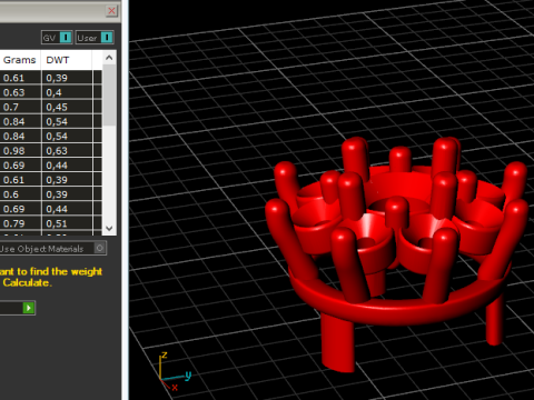 293 Ring with a heart 3294 Earrings 3DM STL 3D Print Model