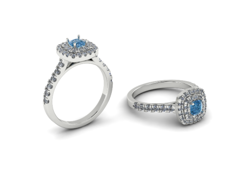 296 Ring for women 3DM STL 3D Print Model