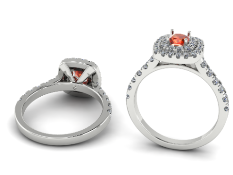 296 Ring for women 3DM STL 3Dプリントモデル