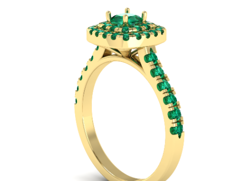 296 Ring for women 3DM STL 3Dプリントモデル
