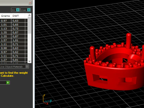 297 Earrings in the form of a heart 3DM STL 3D Print Model