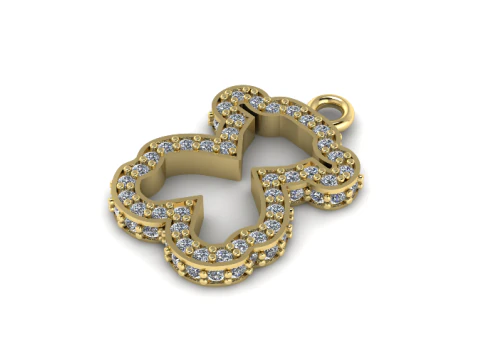 299 Pendant 3DM STL 3D Print Model