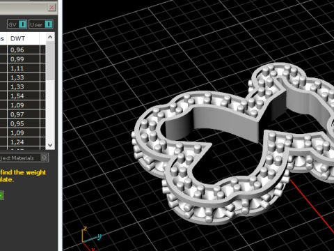 299 Pendant 3DM STL 3D Print Model