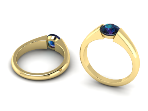 303 Ring with finger size 1780mm 3DM STL 3D Print Model