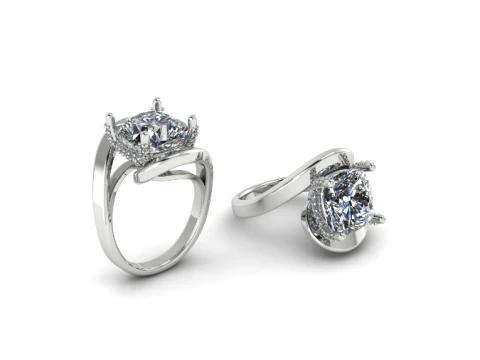 303 손가락 크기의 반지 1780mm 3DM 3DM STL 3D 프린트 모델