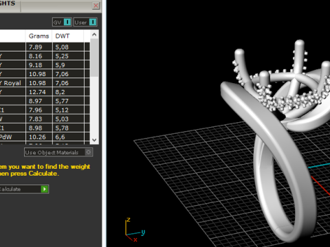303 Ring with finger size 1780mm 3DM 3DM STL 3D Baskı Modeli