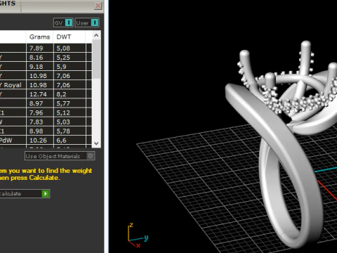303 Ring with finger size 1780mm 3DM 3DM STL 3D Print Model
