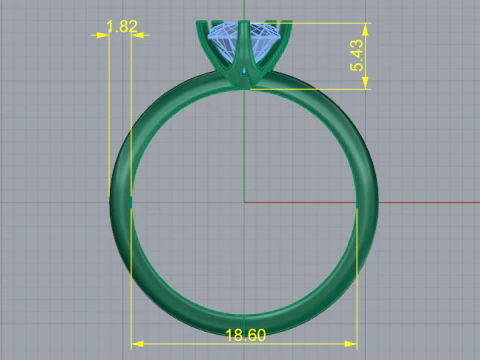 309 Wedding ring 3DM STL 3D Print Model