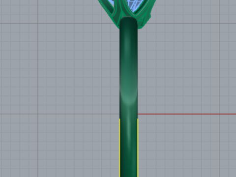 309 Wedding ring 3DM STL 3D Print Model