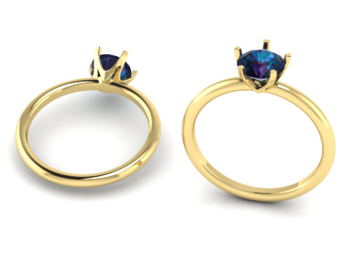 309 Wedding ring 3DM STL 3D Print Model