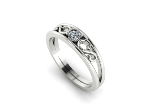 314 Ring with patterns 3DM STL Modèles 3D en vedette
