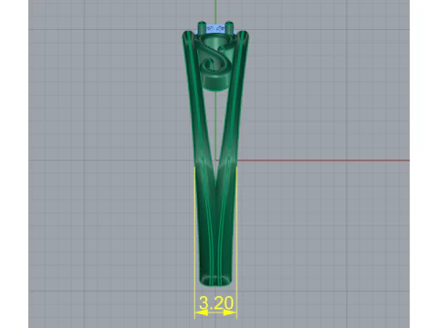 314 Ring with patterns 3DM STL 3D Print Model