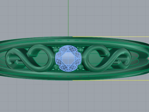 314 Ring with patterns 3DM STL 3D Print Model