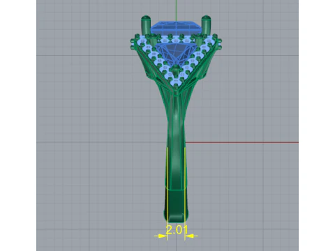 316 Ring for women 3DM STL 3D Print Model