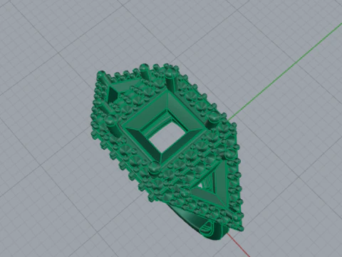 316 Ring for women 3DM STL 3D Print Model