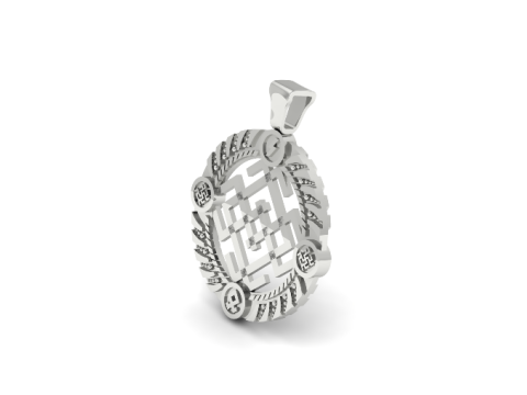 317 Pendant cross 3DM 318 Amulet Belobog or Svarozhich 3DM STL 3D Print Model