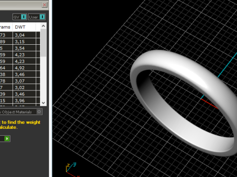 323 Smooth engagement ring 3DM STL 3D Baskı Modeli