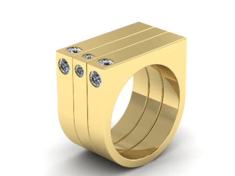 326 Ring 3DM STL 3D Print Model