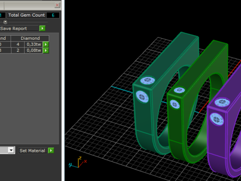 326 Ring 3DM STL 3D Print Model