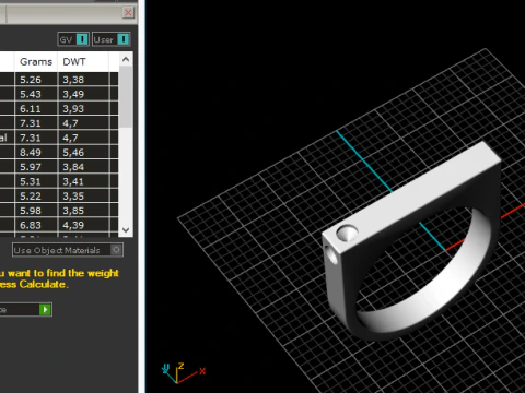 326 Ring 3DM STL 3D Print Model
